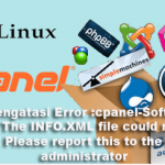 Cara Mengatasi Error :cpanel-Softaculous error The INFO.XML file could not be found! Please report this to the server administrator