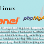 Cara Mengatasi Error :Phpmyadmin blank page cpanel