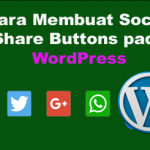 Cara Membuat Social Share Buttons pada WordPress dengan Plugin AddToAny