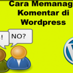 Cara Memanage Komentar di WordPress