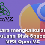 Cara mengkalkulasi uLang Disk Space  VPS Open VZ