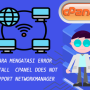 cara mengatasi error install  cPanel does not support NetworkManager enabled